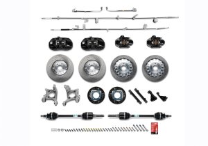 Ford Mustang Brake Kit - Front - Ford Racing - GT350R Brake Upgrade Kit - Black - `15-`21